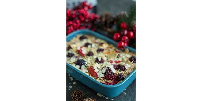 Avena al Forno con Frutti di Bosco