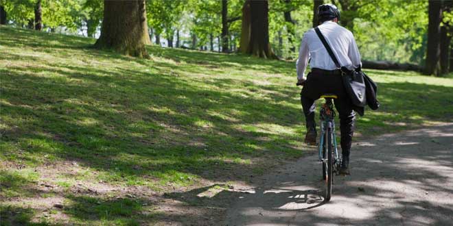 Andare in bici al lavoro