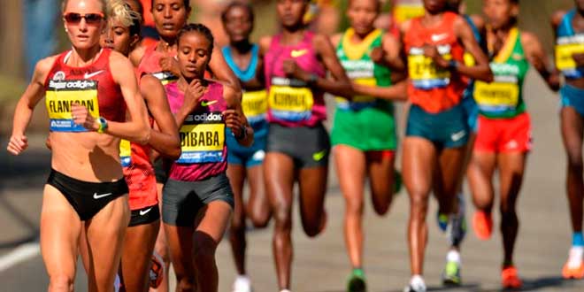 Corridori di maratona