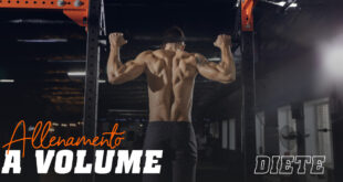 Allenamento di Volume. Dieta