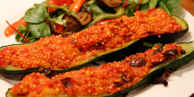 Zucchine Ripiene di Amaranto