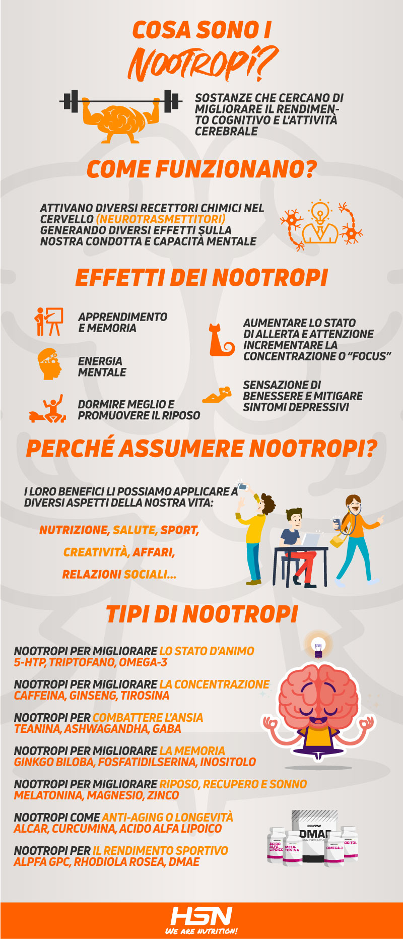 Che cosa sono i nootropi Che cosa sono i nootropi