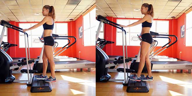 Esercizio polpacci e soleo Esercizio polpacci e soleo