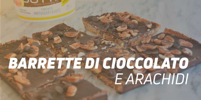 Barrette Energetiche di Cioccolato e Arachidi Barrette Energetiche di Cioccolato e Arachidi