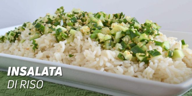 Ricetta insalata fredda con riso basmati Ricetta insalata fredda con riso basmati