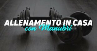 Allenamento in casa con 2 manubri primo mese (I)