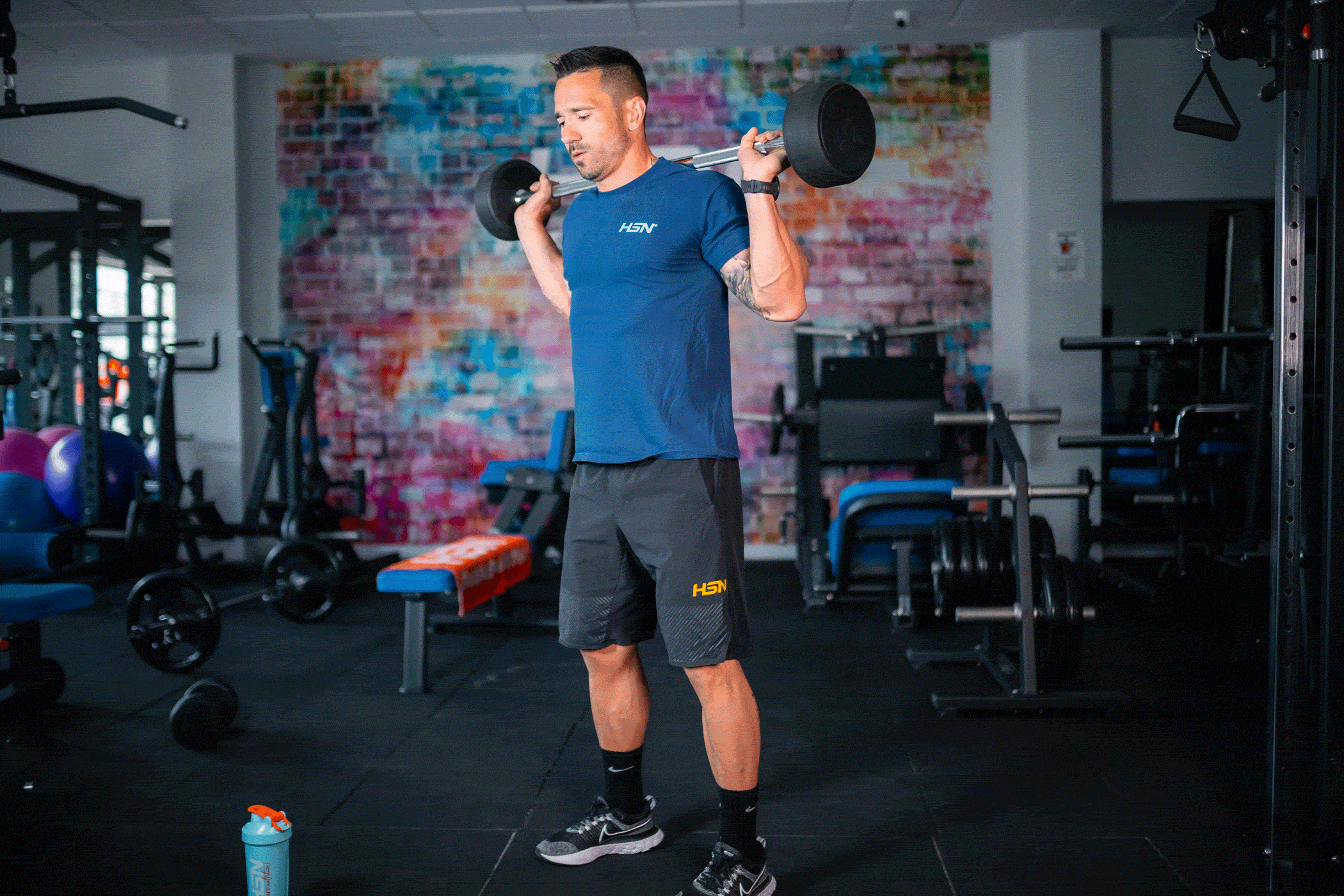 Affondi Inversi con Bilancere