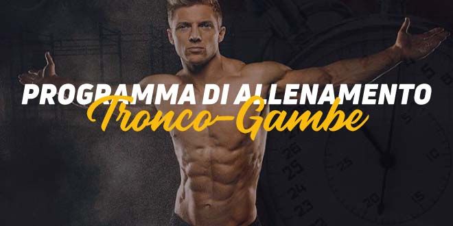 Programma di Ipertrofia, Tronco-Gambe. Settimana 1 Programma di Ipertrofia, Tronco-Gambe. Settimana 1