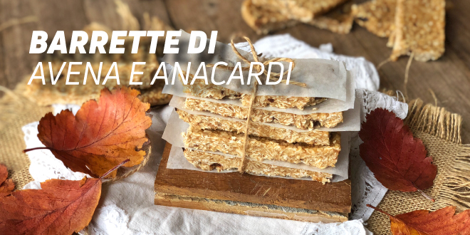 Barrette di Avena e Anacardi
