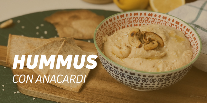 Hummus con Anacardi Hummus con Anacardi