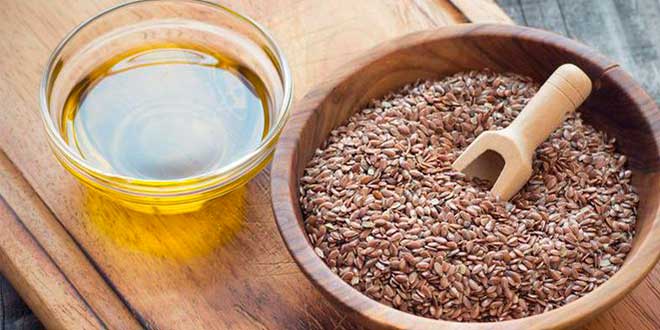 Consumare l'olio di lino a crudo