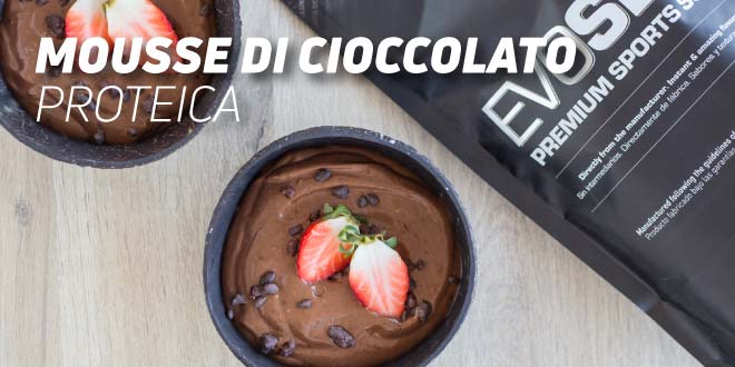 Mousse di Whey Protein con Avocado Mousse di Whey Protein con Avocado