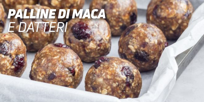 Palline di Maca e Datteri Palline di Maca e Datteri