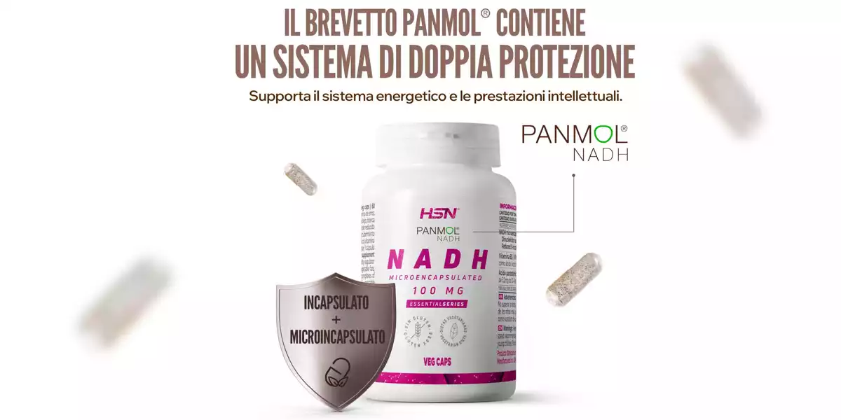 Caratteristiche principali di PANMOL® negli integratori di NADH