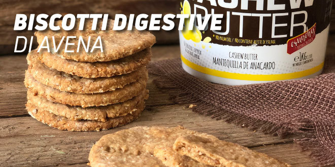 Biscotti Digestive all’Avena