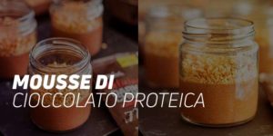 Ricetta di Mousse proteica al cioccolato