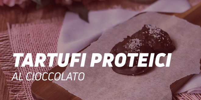 Tartufi Proteici al Ciccolato Tartufi Proteici al Ciccolato