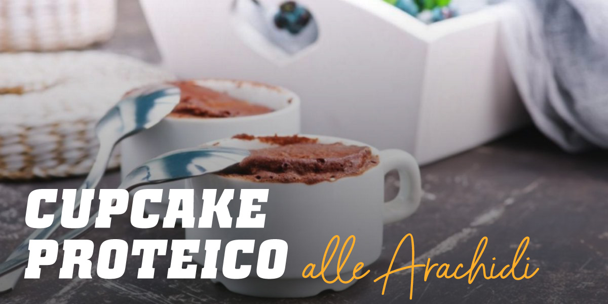Cupcake Proteico alle Arachidi e Biscotti