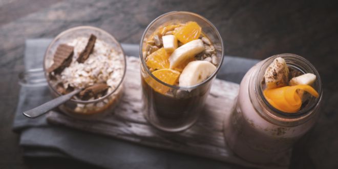 Smoothie con Farina di Arachidi, Banana e Mandarino