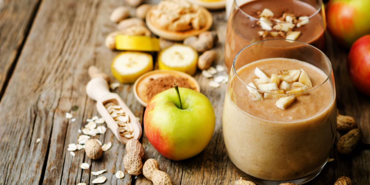 Smoothie al Cioccolato e Farina di Arachidi