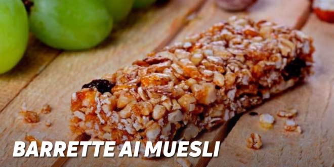 Barrette ai Muesli (senza forno né microonde)