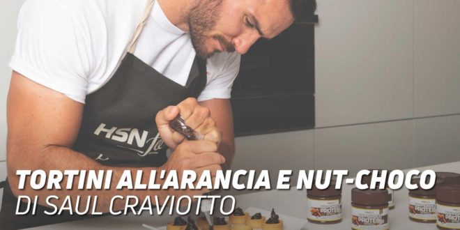 Tortini all’arancia e ripieni di Nutchoco, di Saúl Craviotto