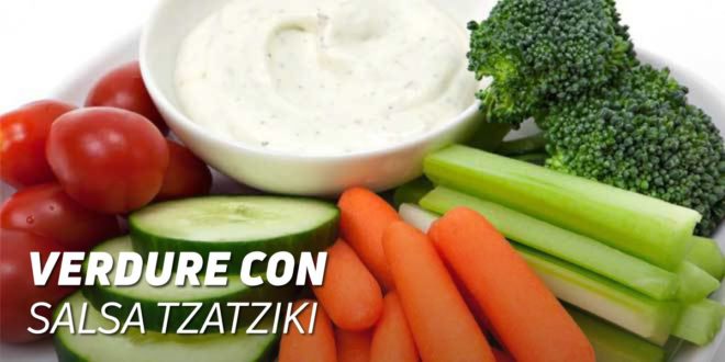 Verdure con Salsa Tzatziki