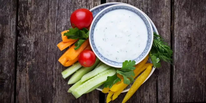 Verdure con Salsa Tzatziki Verdure con Salsa Tzatziki