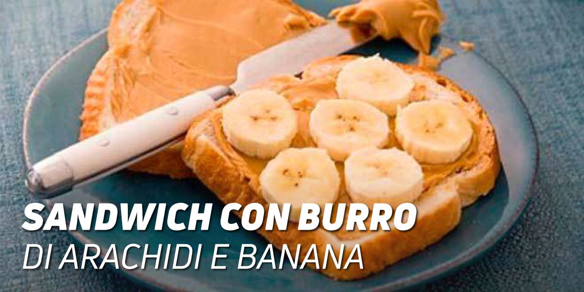 Sandwich al Burro di Arachidi e Banana