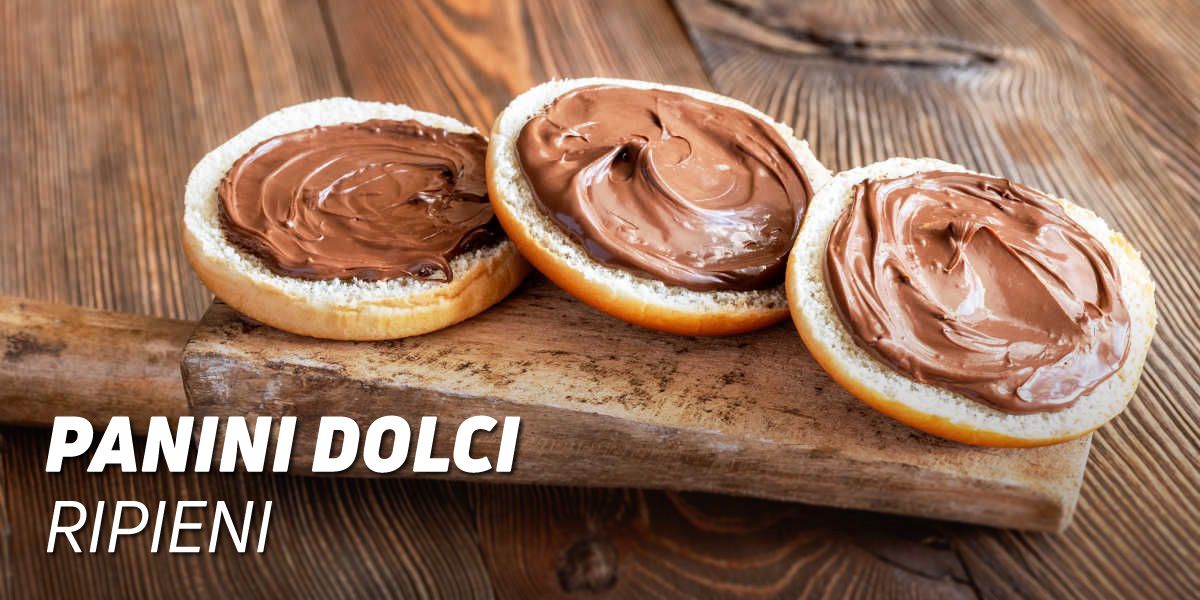 Panini Dolci Ripieni di Cioccolato