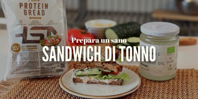 Sandwich di tonno fit