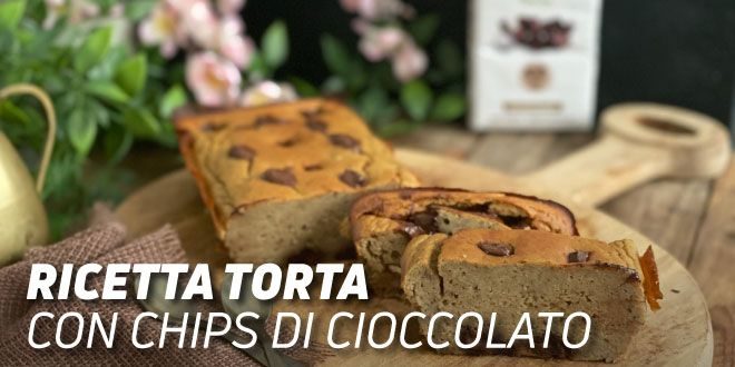 Torta con Chips di Cioccolato