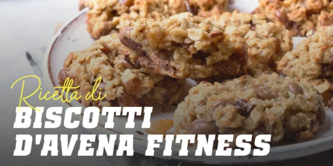 Ricetta biscotti di avena fitness