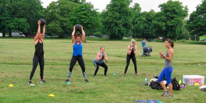 Allenamento all´aria aperto