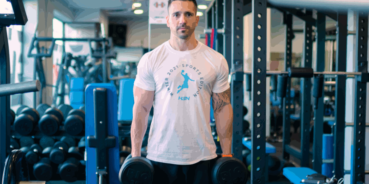 Dumbbell Shrug Dumbbell Shrug