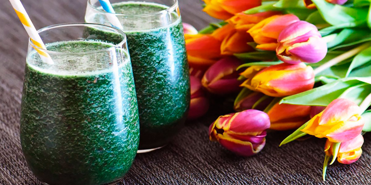 Smoothie con clorella