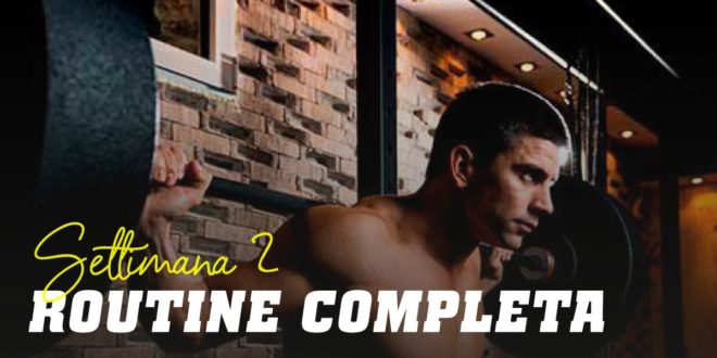 Routine Full Body per Ipertrofia. Settimana 2 Routine Full Body per Ipertrofia. Settimana 2