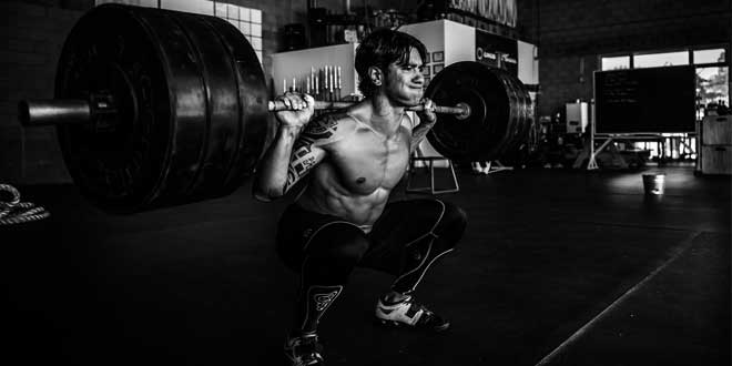 Squat con pesi Squat con pesi
