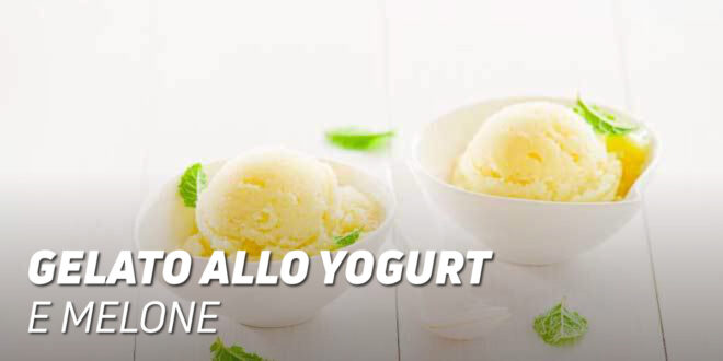 Gelato di Yogurt e Melone
