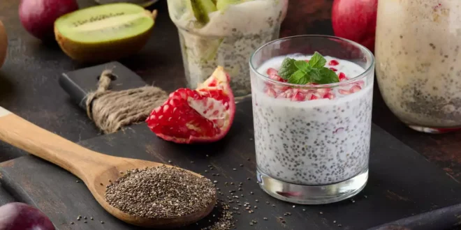 Yogurt greco con semi di chia
