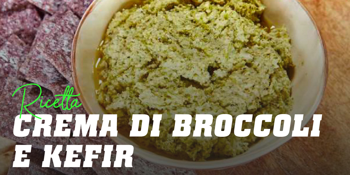 Crema fredda di broccoli con Kefir Crema fredda di broccoli con Kefir