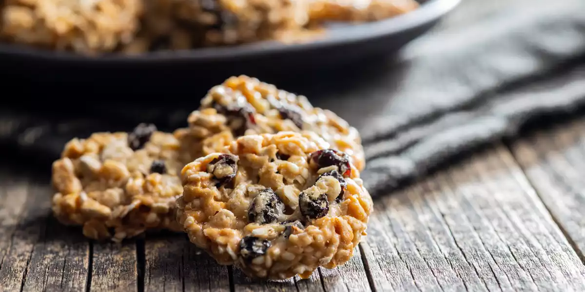 Biscotti alla Quinoa e Uva Passa