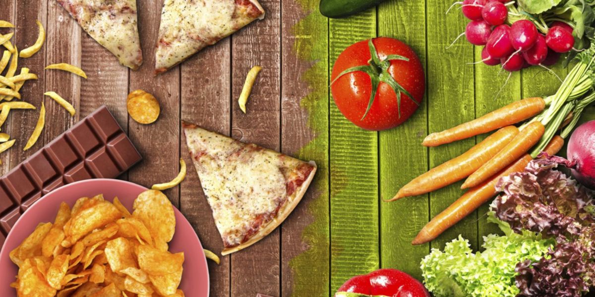 Evitare alimenti processati