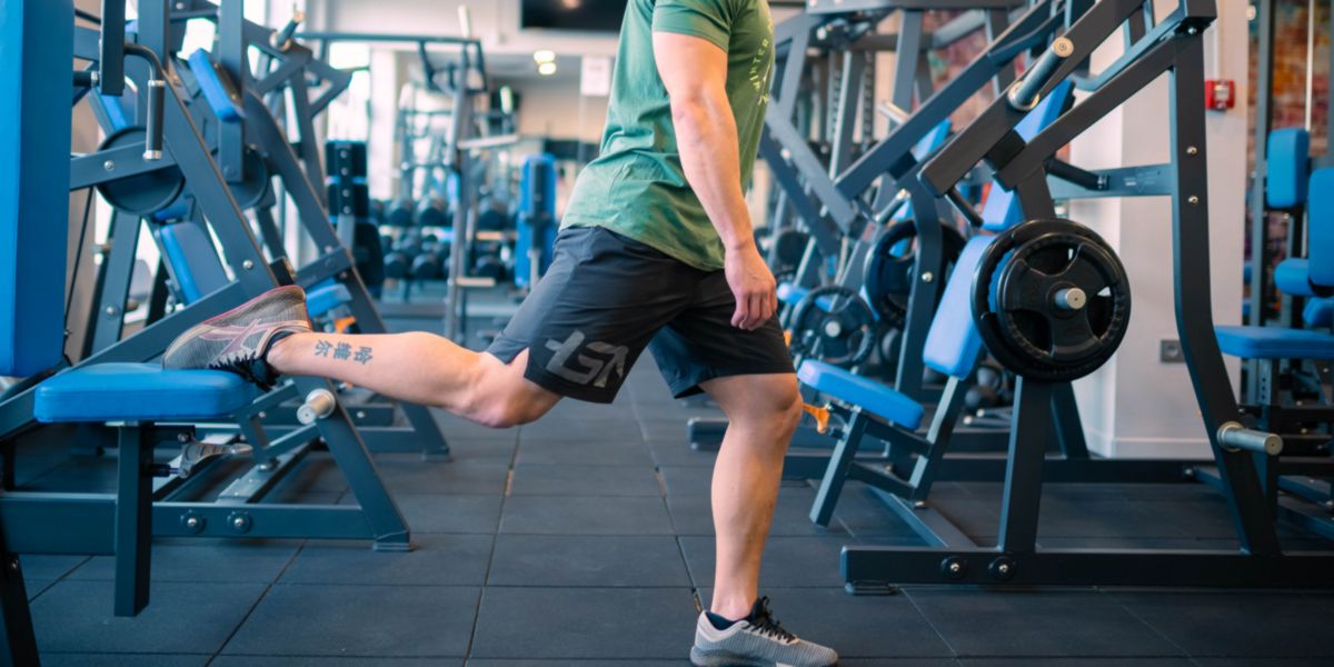 Squat bulgaro per aumentare i muscoli