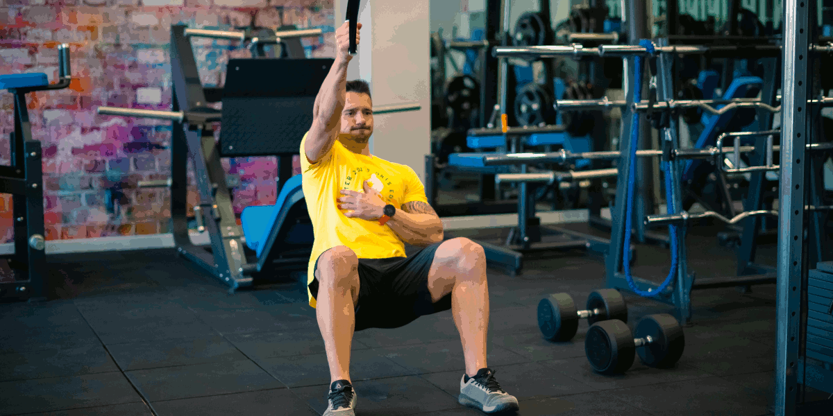 Squat con Rematore Squat con Rematore