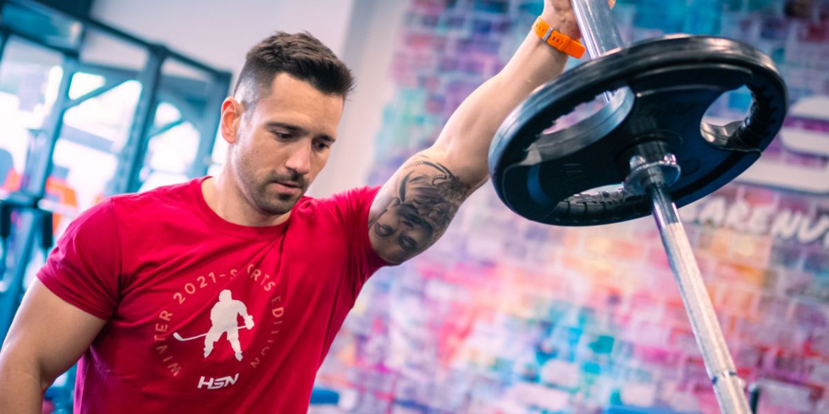 Press Landmine. Perdere peso con pesi Press Landmine. Perdere peso con pesi