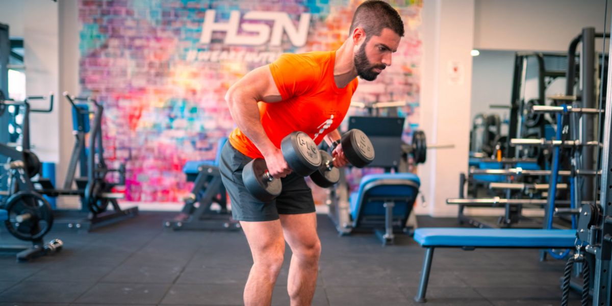 Rematore con manubri Rematore con manubri