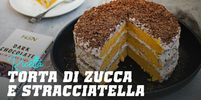 Torta di Zucca e Stracciatella