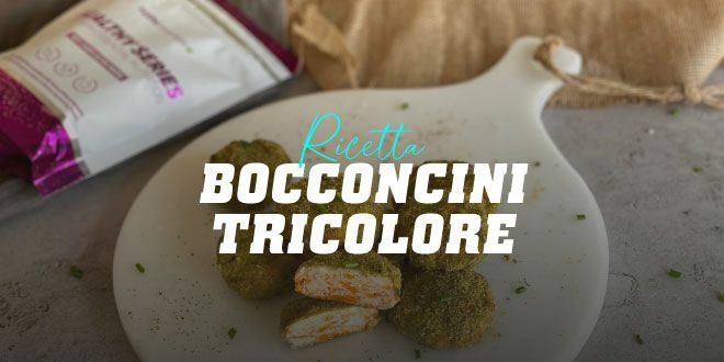 Bocconcini Tricolore con Farina di Mandorle