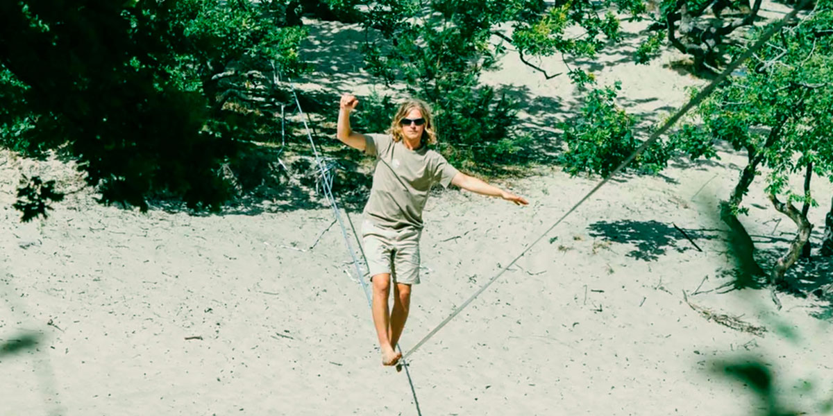 Come iniziare a praticare slackline